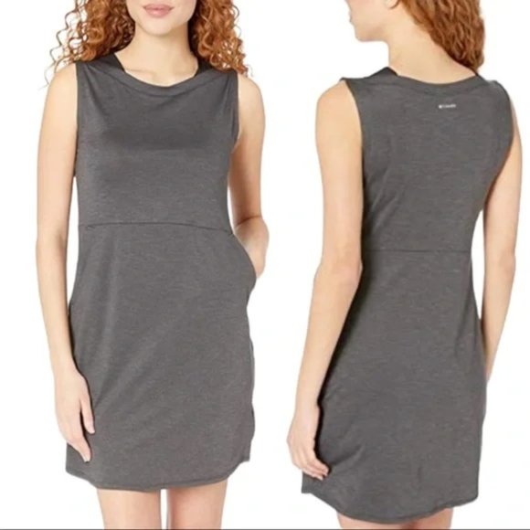 COLUMBIA Women Omni-Shade Sun Dress -Gray - Picture 10 of 13